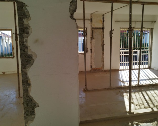 Obras de rehabilitación del Gara