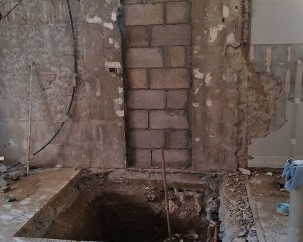 Obras de rehabilitación del Gara