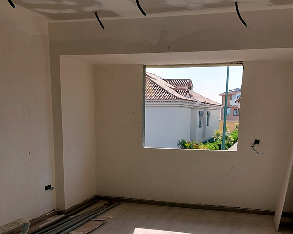Obras de rehabilitación del Gara